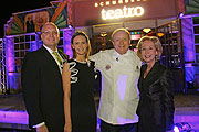 Dominic Stoiber mit Frau Melanie, Alfons Schuhbeck, Karin Stoiber (©Foto:Martin Schmitz)